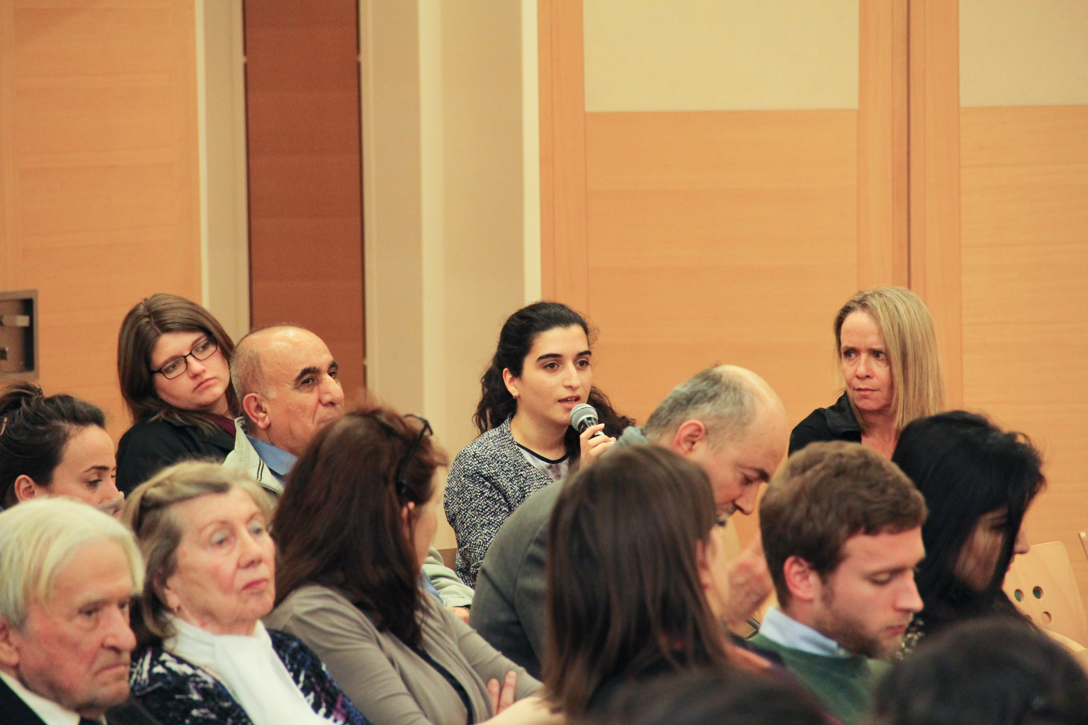 a public seminar at the Diplomatic Academy of Vienna (Austria) on April 27 discussed means and ways to prevent genocide in the future. (Photo: Daniel Reinhardt)